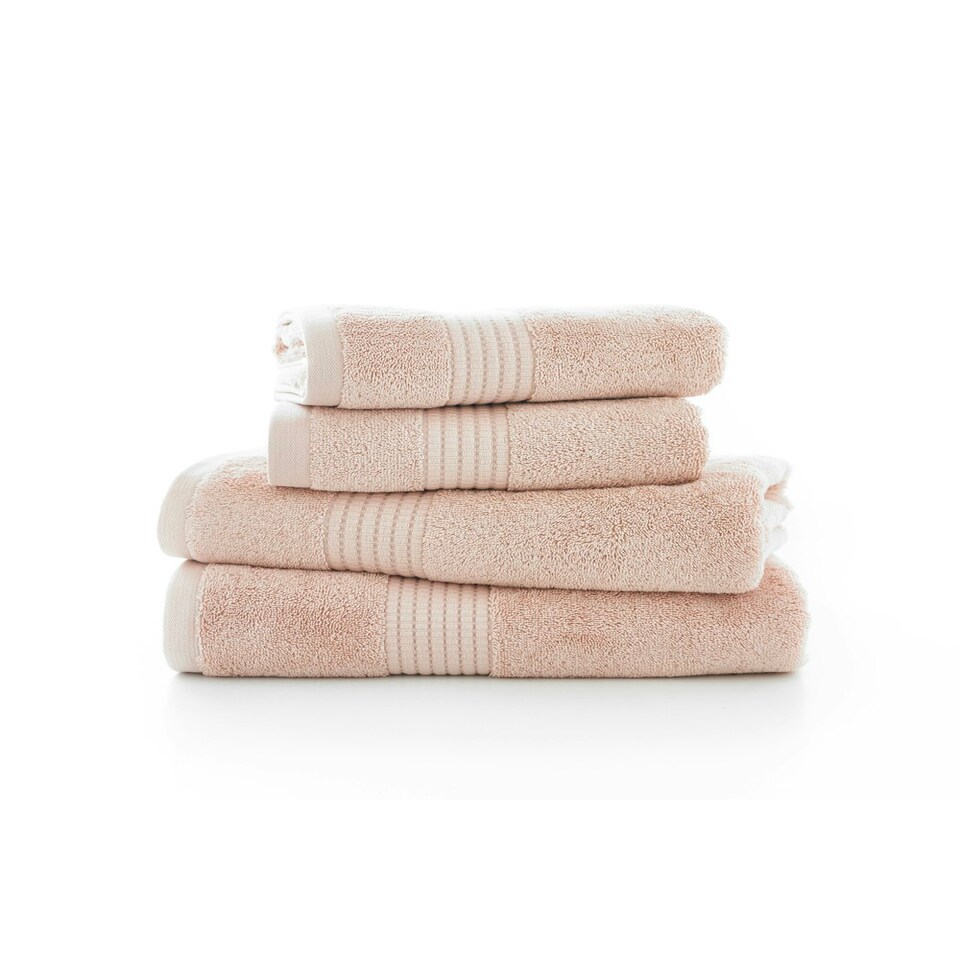 image 1 of Poloma 700GSM Supersoft Cotton Towels – Ultra-Absorbent, Premium Comfort in All Sizes Pink | Blush | Hand towel