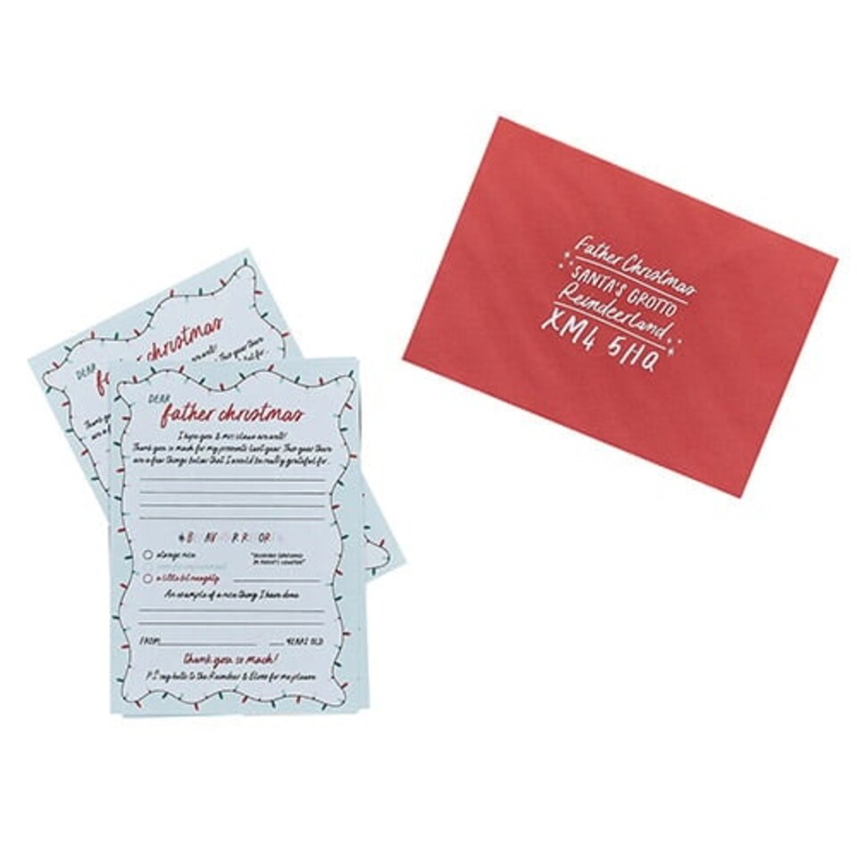 Letters To Santa Claus Christmas Set - Pack of 10