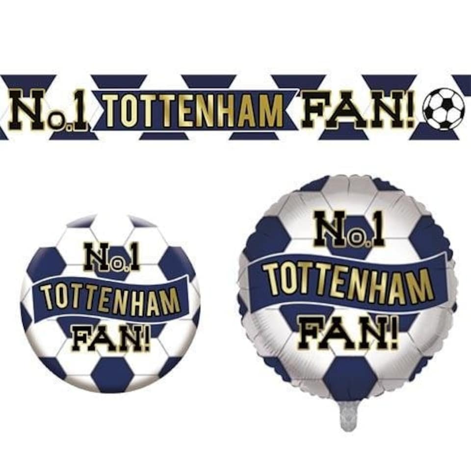 Tottenham Football Party Accessories Pack