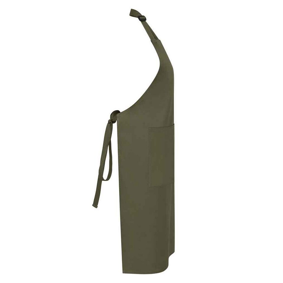 image 1 of Brand Lab Bibbed Full Apron | Green | Olive Green | One Size | 1