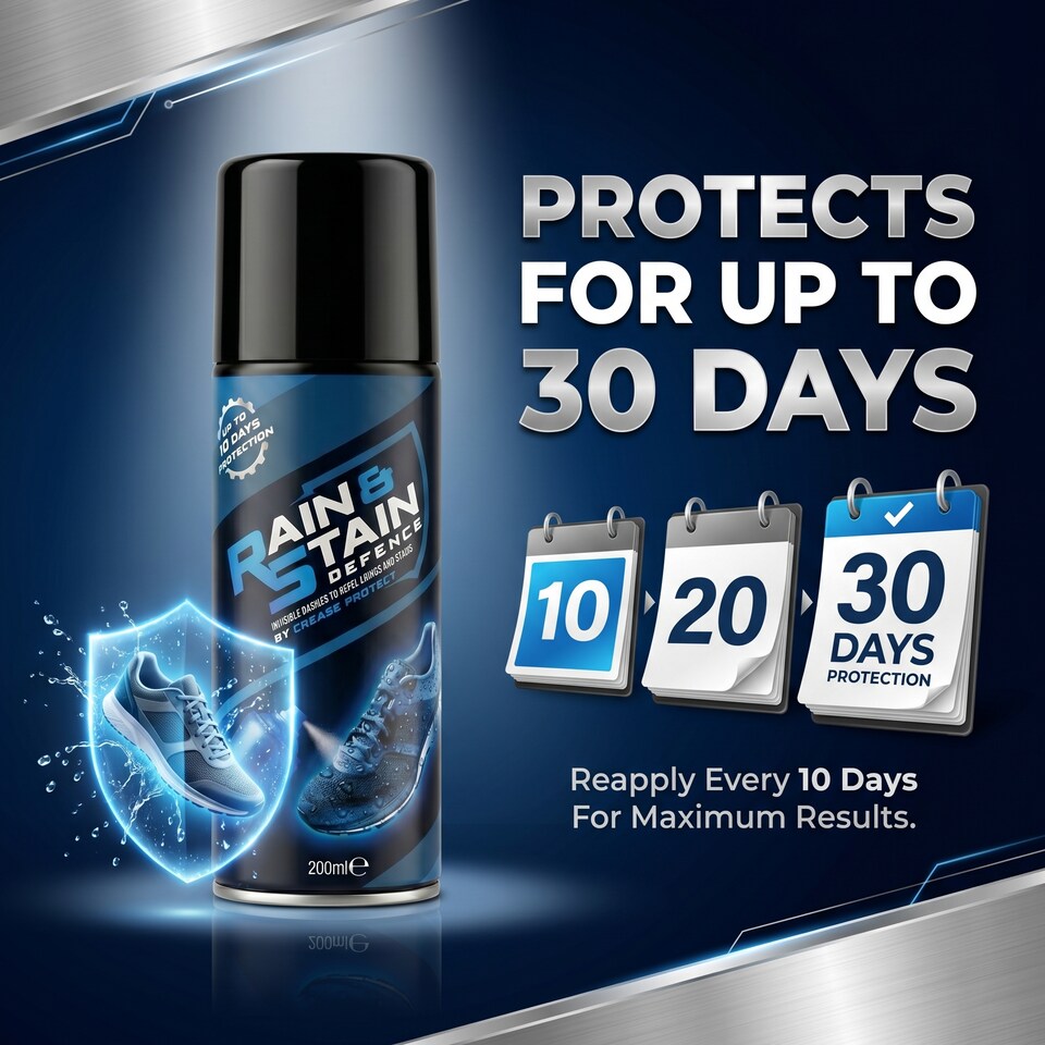 image 1 of Rain & Stain Protector Spray -By Crease Protect (Pack of one / 200ml)