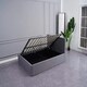 image 8 of Ottoman Storage Bed grey double 4ft 6 fabric and 1 Mattress wooden bedroom furniture