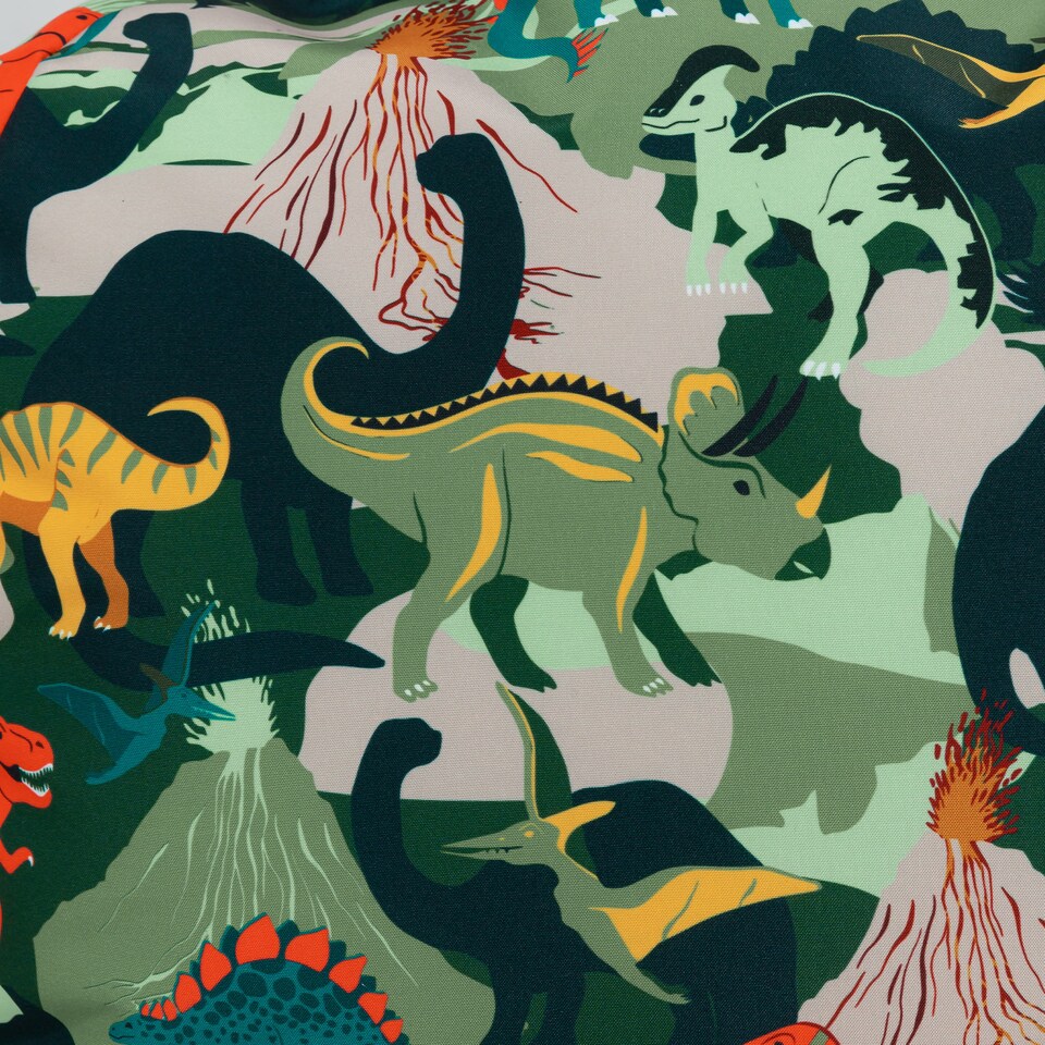 image 1 of Kids Dinosaur Bean Bag Chair Green Childrens Bean Bags | Green | Green | 1