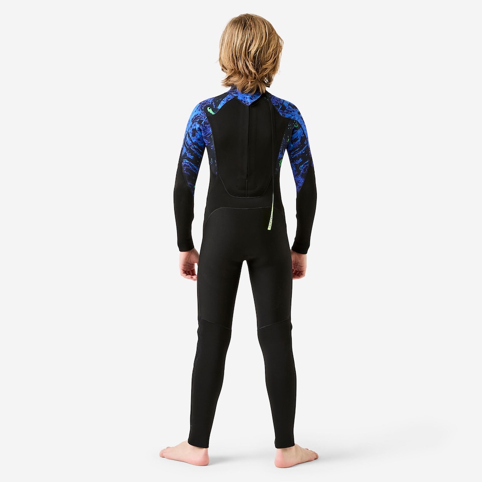 image 1 of Decathlon BOY’S SURFING WETSUIT 500 4/3 MM VORTEX
