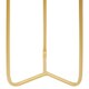 image 4 of Avento Large Gold Finish Floor Planter Gold