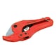 image 1 of Ratcheting Plastic PVC Tube Cutter For Pipes Up To 42mm Plumbing Cutting Tool