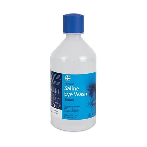 Timco - Eye Wash Saline - Bottle (Size 500ml - 1 Each)