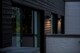 image 2 of Nordlux Front Outdoor Wall Light Black Aluminium Solar GU10 Sensor Weatherproof - Mains Powered, IP44 | Black | Black