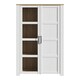 image 1 of Bohol Display Cabinet inc. 2x LED Lights in Riviera Oak/White
