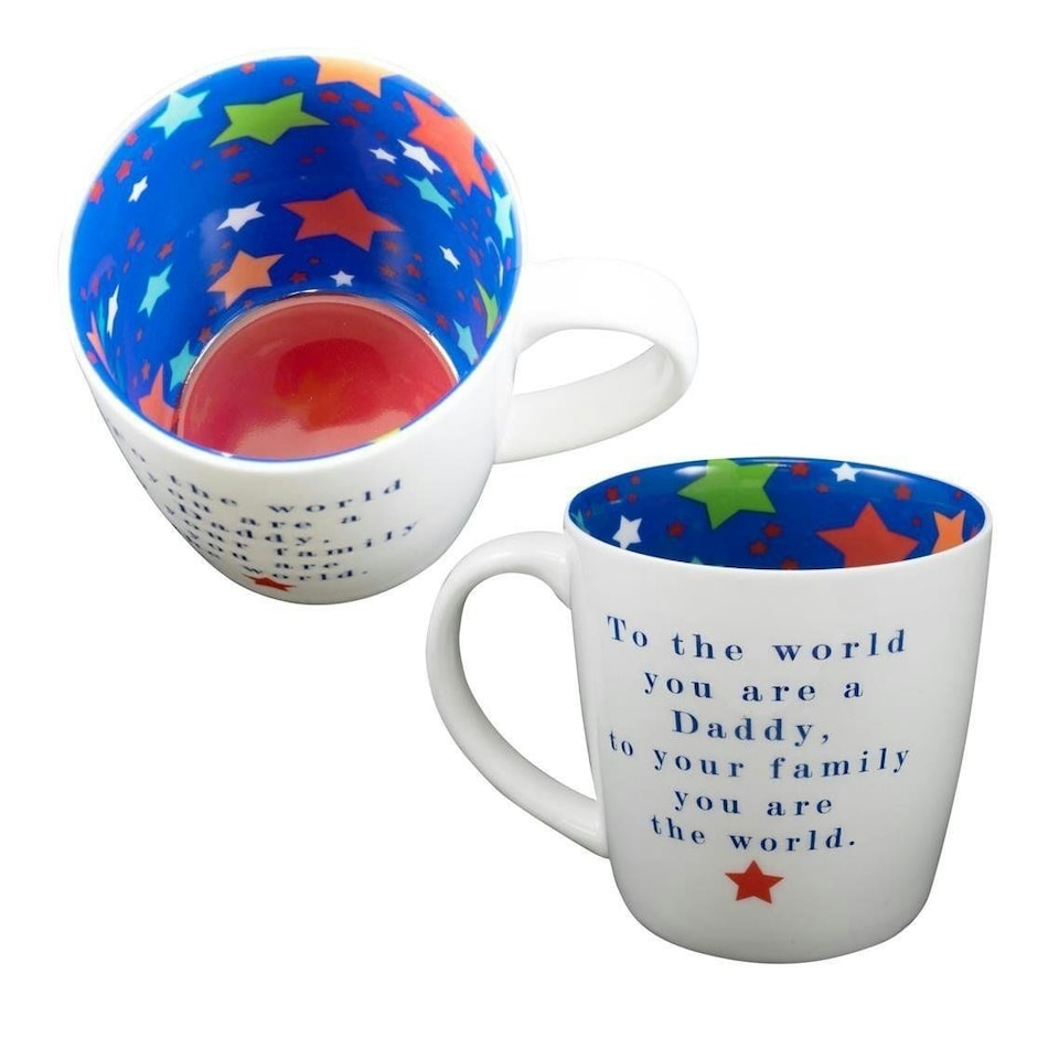 Two Up Two Down Ceramic Drinks Mug Daddy 250ml N/A