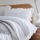 image 3 of Appletree Cassia Frill Duvet Cover Set White