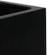 image 2 of Primrose 100cm Polystone Large Black Trough Planter