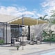 image 10 of Outsunny Pergola Shade Cover Replacement Canopy for 3 x 3(m) Pergola, Beige