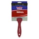 image 2 of SupaDec Decorator Wall Brush - Red - 12.5cm