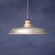 image 3 of Interiors by Premier Small Pendant Light with Zinc Finish