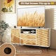 image 5 of COSTWAY TV Stand for TVs 65 Inches Modern Entertainment Center White