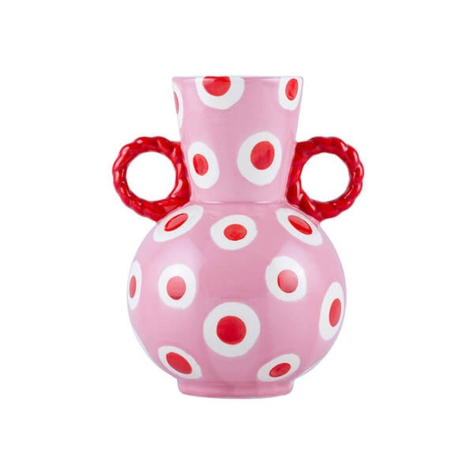Que Rico Dancing Dots Rosalia Vase