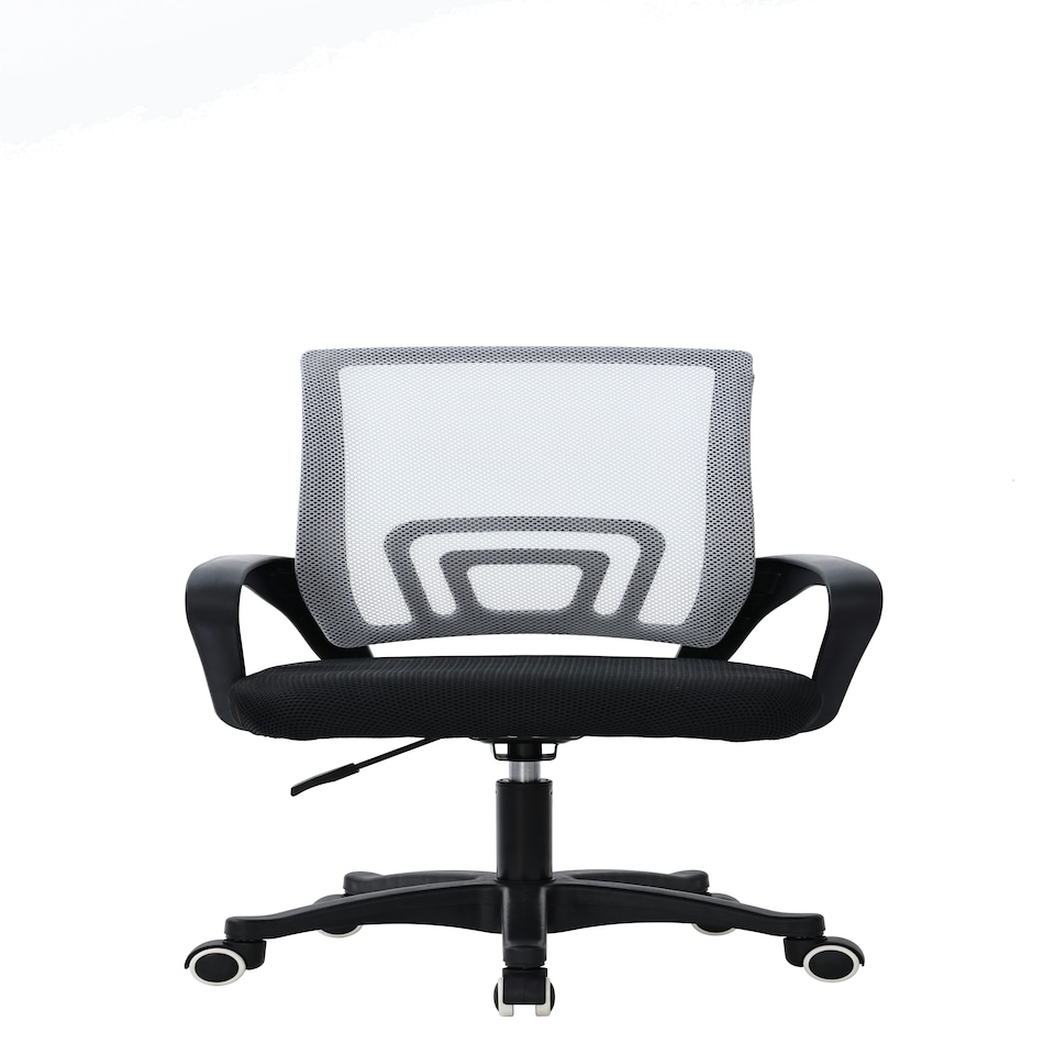 image 1 of MOF Adjustable Office Chair Ergonomic Mesh Swivel Computer Comfy Desk/Executive Work Chair with Arms and Height Adjustable Style103 Red