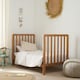 image 2 of Tutti Bambini Oak Malmo Cot Bed with Rio Furniture 2 piece Set Dove Grey/Oak