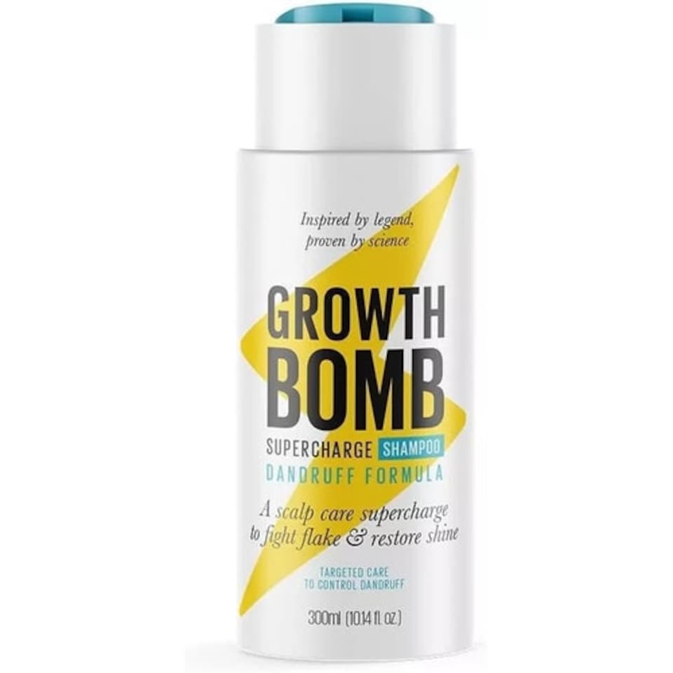 Growth Bomb Supercharge Dandruff Shampoo 300ml
