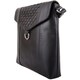 image 6 of Leather Magnetic Fastening Adjustable Strap Cross Body Shoulder Bag Blue | Slate/Blue