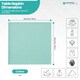 image 2 of 1pc Polyester Table Napkins, Wrinkle-Resistant Cloth Napkin - 20 Inch