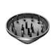 image 1 of Diffuser for Dyson Supersonic Hair Dryer Curl and Volume Enhancer Grey