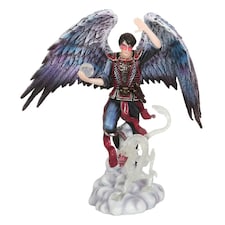 Anne Stokes Air Elemental Wizard Collectable Figurine - Multicoloured - One Size