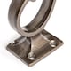 image 2 of Hammer & Tongs Square Back Hat & Coat Hook - W35mm x H80mm - Raw