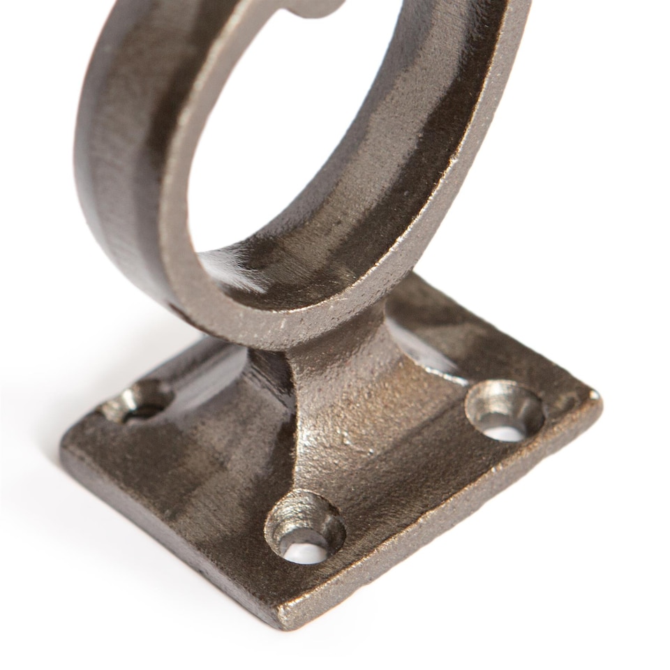 image 1 of Hammer & Tongs Square Back Hat & Coat Hook - W35mm x H80mm - Raw