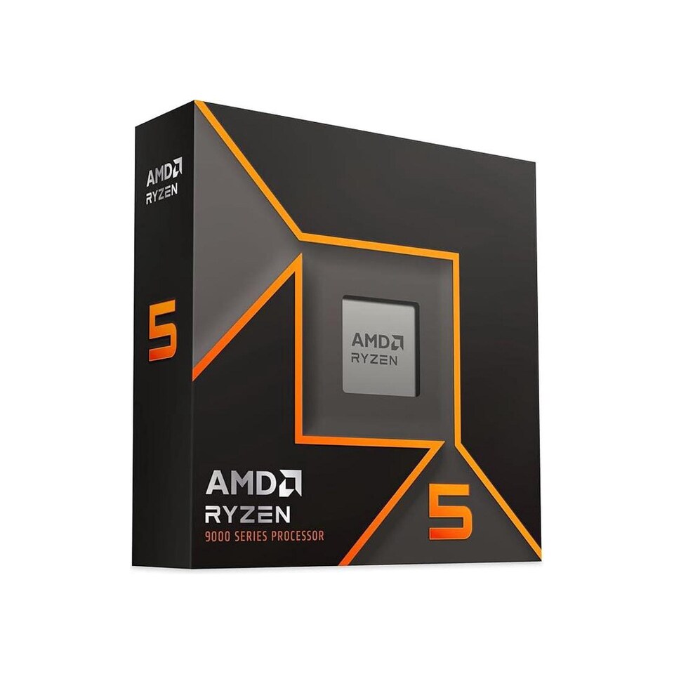 image 1 of AMD Ryzen 5 9600X AM5 Zen5 4nm 6 Core AMD Radeon Graphics Processor - Black