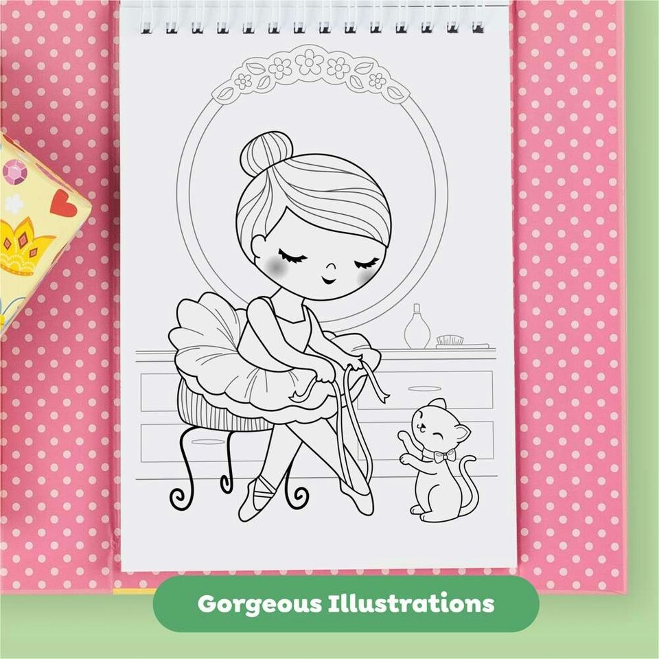 image 1 of Colouring Set - Ballet