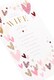 image 3 of Pink & Gold Hearts Design Wife Anniversary Card