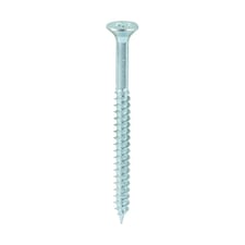 Timco - Twin-Threaded Woodscrews - PZ - Double Countersunk - Zinc (Size 6 x 1 3/4 - 200 Pieces)