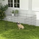 image 6 of PawHut 8-Panel DIY Dog Pen with Door for Indoor/Outdoor Use, 76cm High