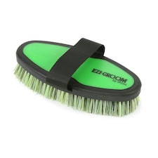 Ezi-Groom Horse Body Brush - Lime Green - 200mm x 25mm (UTER643)