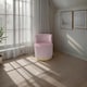 image 2 of Loretta Barrel Chair Dusty Pink Accent Chair Pink