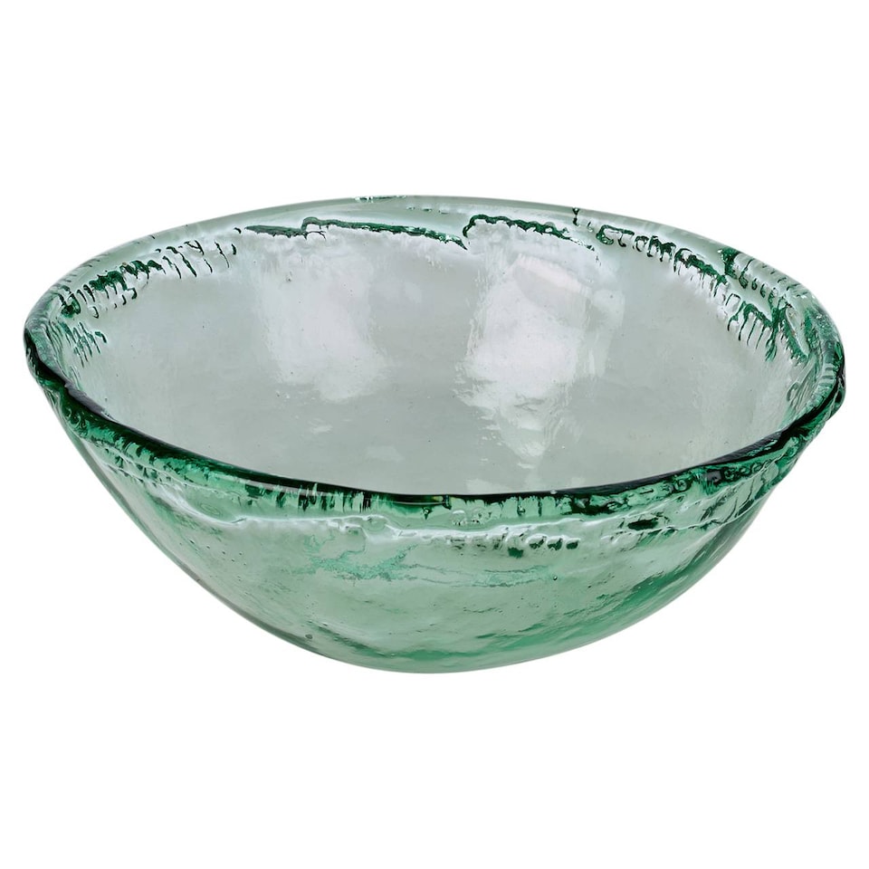 image 1 of Large Glass Fruit Bowl 29cm