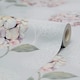 image 1 of Hydrangea Harmony Wallpaper in Soft Blue Multi