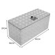 image 5 of Aluminium Tool Box 102L - Extra Large Silver