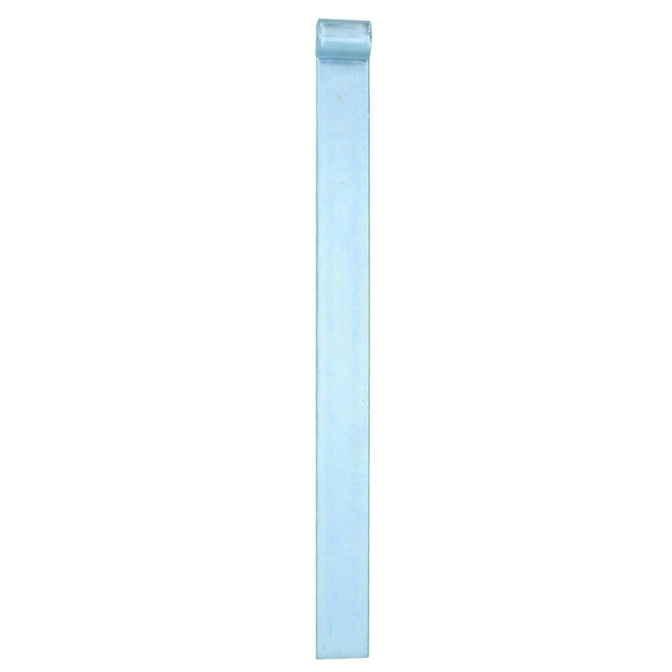 image 1 of HD Long Tailgate Straight Hinge 460mm x 40mm + 12.5mm Bolt on Gudgeon Pin 8pk Silver