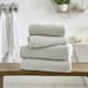 image 1 of Egyptian Cotton Spa Quality Absorbent Bathroom Towels - Soft & Premium Comfort - Hand, Bath, Sheet Silver | Hand towel