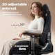 image 6 of Ergonomic Office Chair Reclining Executive Computer Chair with Spring Seat | Black | Black