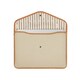 image 3 of Vinga Bosler Canvas Recycled Laptop Sleeve - Beige - One Size Brown
