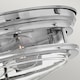 image 3 of Hinkley Hadrian 2 Light Flush Mount Chrome with Glass IP44