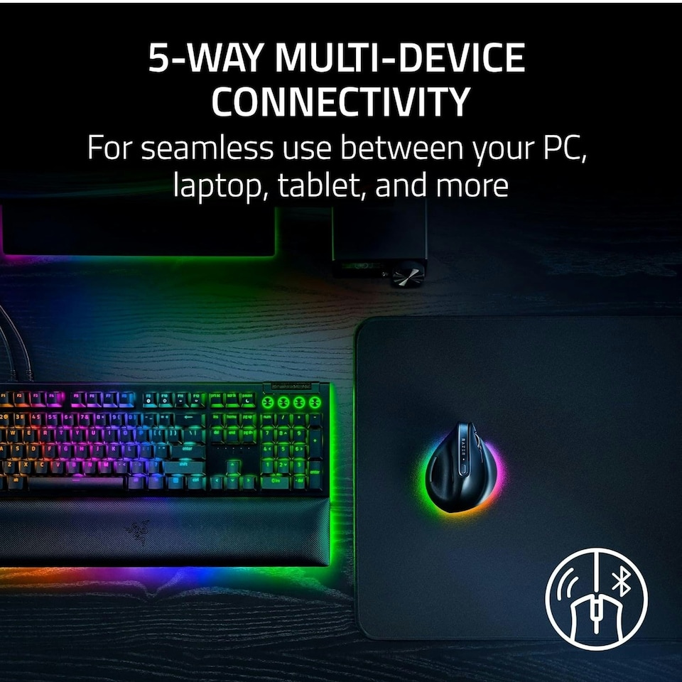 image 1 of Razer Pro Click V2 Vertical Ed. Wireless Gaming Mouse