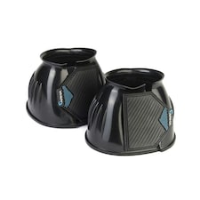 ARMA Gloss Horse Overreach Boots - Black - Full