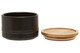 image 2 of Fenwick Black Small Stoneware Canister