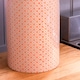 image 6 of Nicola Spring Hand-Printed Kitchen Canister - 1 Litre - Orange | Orange | Orange