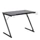 image 1 of Trooper Gaming Desk in Black